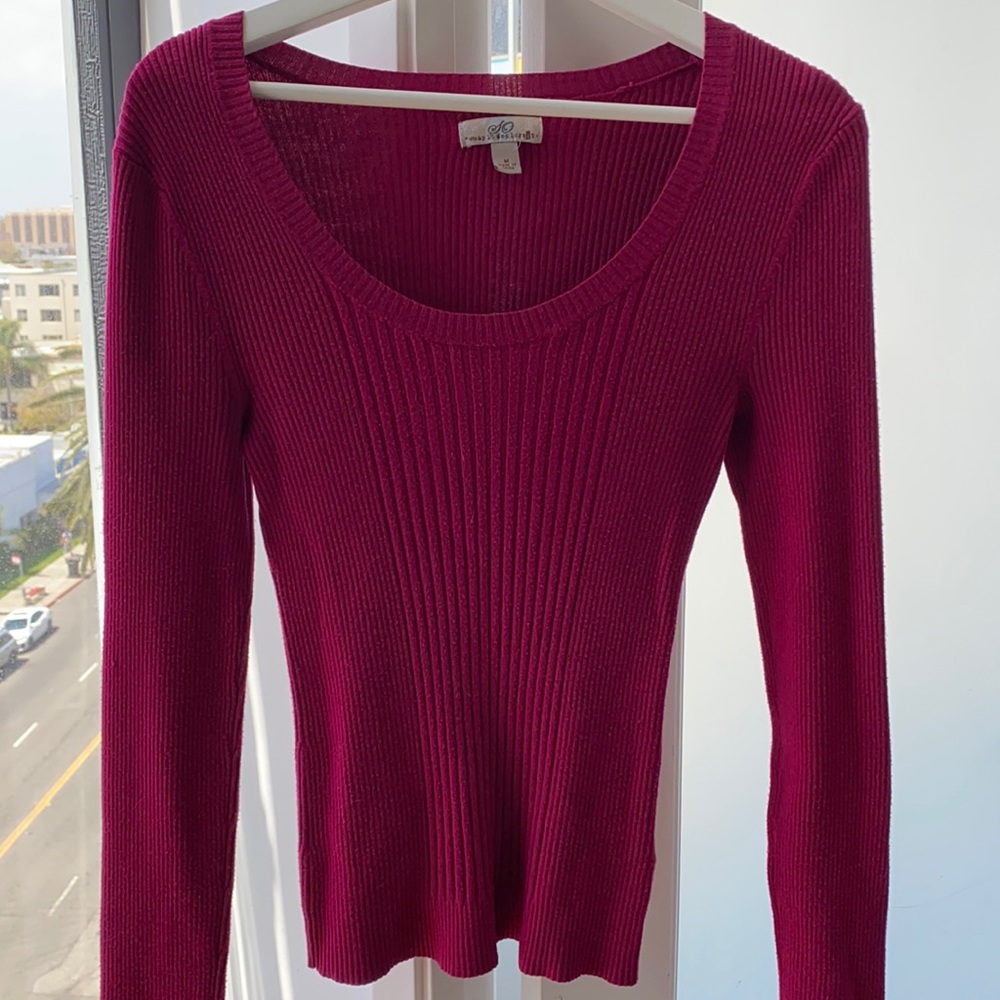 Long sleeve cotton top